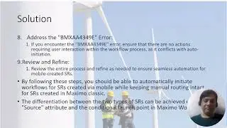 IBM Maximo Service Request (SR) Problem Solving - Kanu Butani