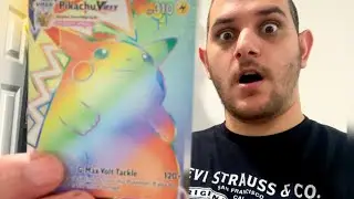The Biggest pull on the Channel?!! Pikachu Vmax Rainbow Rare!! 1/630 !