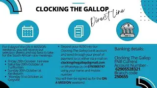 A final push for Clocking The Gallop Direct Line subscriptions