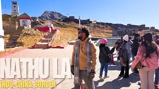 NATHULA PASS - INDO CHINA BORDER AT 14000 FEET | BABA HARBHAJAN SINGH SHRINE | SIKKIM SERIES | EP-3