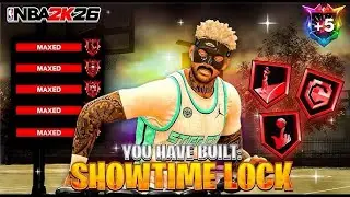 НОВЫЙ ShowTime Demi lockdown Build NBA 2k26 99 перехватов и 90 защиты ￼