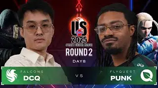 DCQ (M. Bison) vs. Punk (Cammy) - Falcons vs. FlyQuest - Street Fighter League US 2025 Day 8