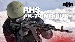 ARMA 3 RHS KOTH: AK-74 MR UUK - full round in Athira