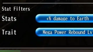 Consignment Board New Trait & Stat Filters Update - Toram Online