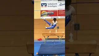 👉P7👈 am Seitpferd 💙 #sports #turnen #acrobatics #gymnast #sgkturnen #gym #pommelhorse