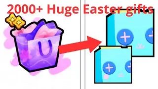 Opening 2000+ Huge Easter Gifts - (Pet Simulator 99)