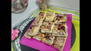 Postres con hojaldre f&aacute;cil y r&aacute;pido 