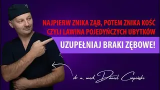 Skutki braków w uzębieniu - Najpierw znika ząb, potem znika kość