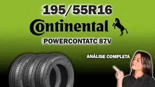 Pneu 195/55R16 Continental ContiPowerContact 87V