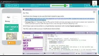 AP CSP Unit 4 Lesson 7 Conditionals Practice - Part 4