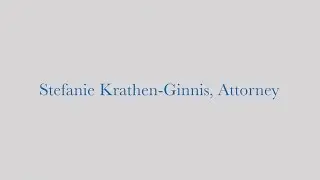 Stefanie Krathen-Ginnis, Fort Lauderdale Personal Injury Lawyer