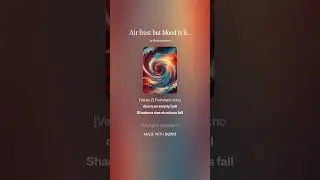 Air frost but blood is fire