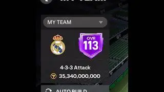 Can I Reach 113 Ovr👀🥹!!#eafc25#fcmobile#vishy#shorts
