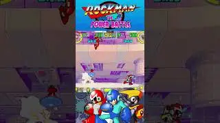 Rockman Power Battle - 3-6 MAGNET MAN [1995/Arcade] 4K 60FPS #shorts