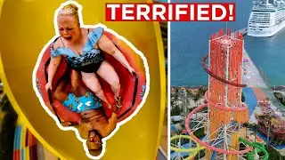 CocoCay BEST THRILLING Water Slide | Adventure of The Seas