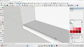 How to do sliding wardrobe in SketchUp