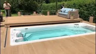 Stunning Retractable Deck Cover