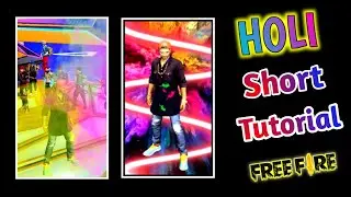 Free Fire Holi Video Editing | Free Fire Holi Video Kaise Edit Kare
