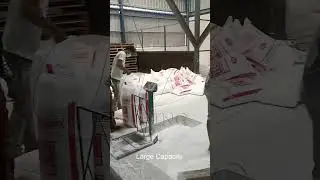 Garri/starch packaging machine are popular in Nigeria cassava processing plant