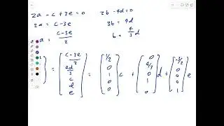 Linear Mapping (Problem #1 from Final)