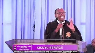 SERMON BY REV IRENE MAINA KIKUYU SERVICE 18TH JAN 2026