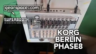 Korg Berlin Phase8 - Gearspace @ Superbooth 2025