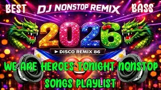 TECHNO DJ NONSTOP BEST BASS 2026 💥 JBL BASS EXTREME 💥 WE ARE HEROES TONIGHT DISCO MIX #DISCOREMIX86