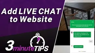 Add Live Chat to Website with Tawk.to in less than 200 SECONDS! Best FREE Online Chat Software?