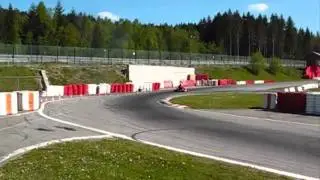 100cc ICA kart at Spa-Francorchamps.