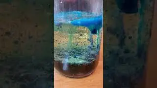 Alka Seltzer in jar of oil