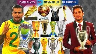 Neymar Jr Vs Dani Alves All Trophies and Awards. Dani Alves Vs Neymar Jr All Trophies and Awards