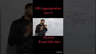 P&L appropriation part 4|#education #accountancy #class12 #viral #video #boardexam #viralshorts
