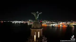 Liverbird orbit #dji #liverpoolcity #mini4pro #liverbuilding #garyclarke.droneography