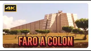 'FARO A COLON' 4K - Christopher Columbus Tomb and Monument in Santo Domingo, Dominican Republic