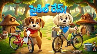 18. చింటూ - బంటూ గొప్ప సైకిల్ రేసు !!!!! ఎవరు గెలిచారో??