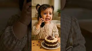😭B&eacute;b&eacute; souhaite joyeux anniversaire &agrave; maman🎂🤱💕 #viralvideo #aivideo #happybirthday #shorts #maman