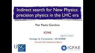 Indirect search for New Physics: precision physics in the LHC era (Pier Paolo Giardino)
