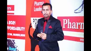 Satya Brahma at Pharma Leaders 2021 Power Brand Awards