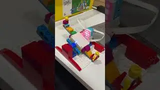 Smart see-saw LEGO robotics project #lego #robotics