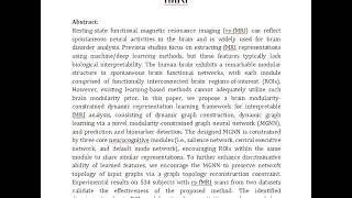 Leveraging Brain Modularity Prior for Interpretable Representation Learning of fMRI