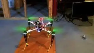 tethered drone test