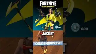 The yellow jacket starter pack! #fortnite #bigbuckeye
