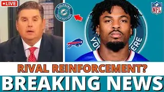 NFL SHOCK! DOLPHINS IN TALKS WITH RIVAL BILLS FOR GREG ROUSSEAU A FORBIDDEN MOVE
