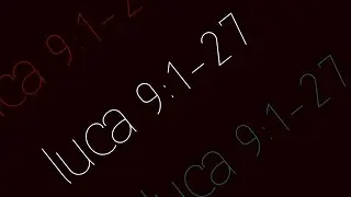 Predica Valentin Ghica: Luca 9:1-27