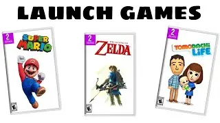 What games will launch with the switch successor?