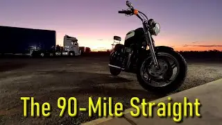 Nullarbor Australia Motorcycle Roadtrip - Episode 5 - Ballodonia to Cocklebiddy - Triumph Nullabour