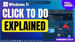 How to use Click to Do for AI actions on Windows 11 &ndash; FULL GUIDE