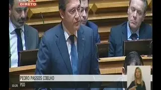 Pedro Passos Coelho questiona o Primeiro-Ministro no debate quinzenal