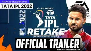 A2 Studios x HD StudioZ TATA IPL 2022 Retake Patch for EA Cricket 07 - Official Trailer