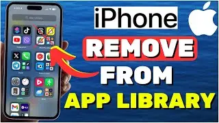 Comment supprimer une application de la biblioth&egrave;que d'applications sur iPhone (2025)